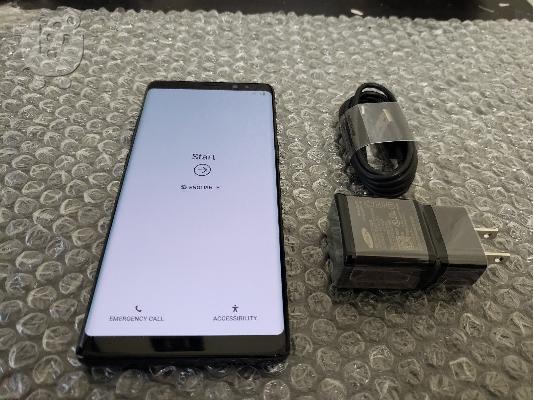 Γνήσια νέα Samsung Galaxy Σημείωση 8 N950 64GB μαύρο GSM ξεκλείδωτη καθαρή ESN...